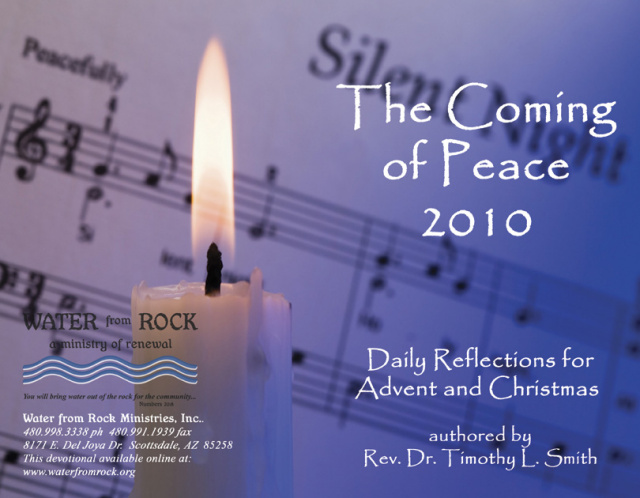 The Coming of Peace by Dr. Rev. Timothy Smith - Front